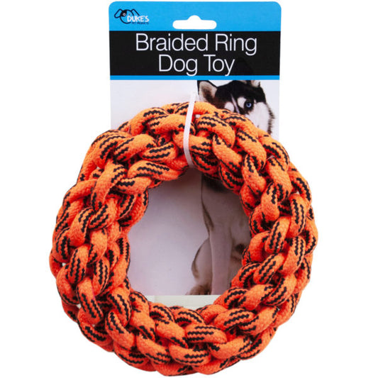 Braided Ring Dog Toy