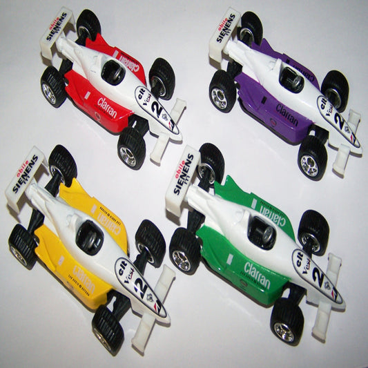 Wholesale Kids Push and Go 4" Diecast Metal Assorted Racing Toy Cars (Sold by DZ)