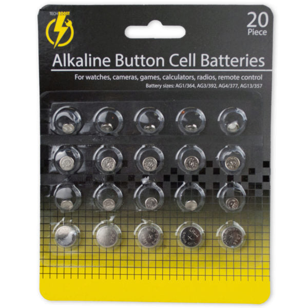 Alkaline Button Cell Batteries
