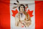 Buy CANADIAN INDIAN FACE3' X 5' FLAGBulk Price