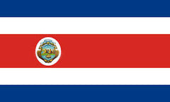 Buy COSTA RICA COUNTRY 3' X 5' FLAG CLOSEOUT $ 2.95 EABulk Price