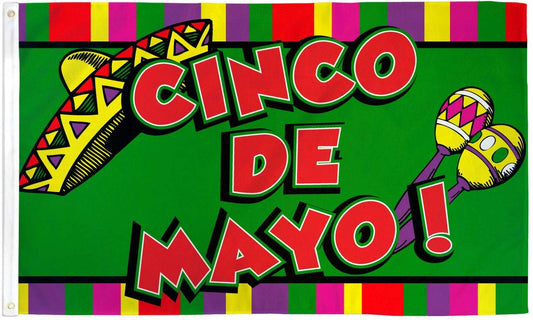 Buy CINCO DE MAYO3 X 5 CELEBRATION FLAGBulk Price