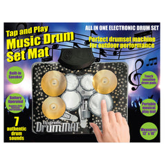 Tap and Play Music Drum Set Mat