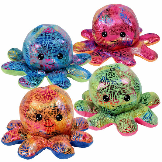 Plush Shiny Octopus For Kids In Bulk- Assorted