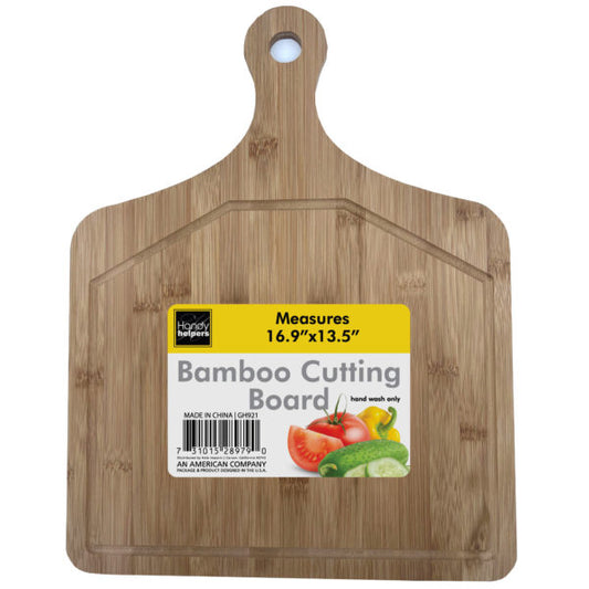 Large Bamboo Cutting Board with Handle