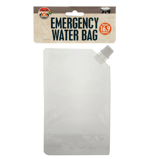 16.9 oz. Emergency Water Bag MOQ-24Pcs, 1.71$/Pc