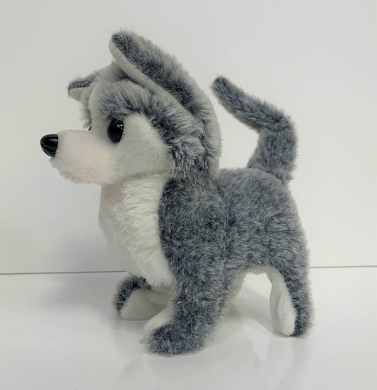 Buy Walking Barking Cute Fluffy Toy Husky DogBulk Price