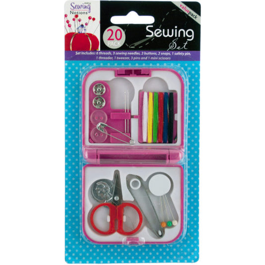 Compact Sewing Kit in Case