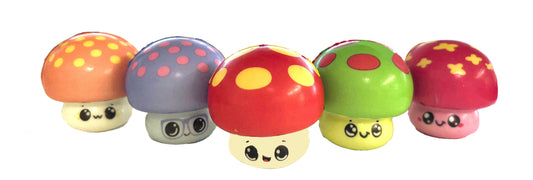 Buy 3.25" Squish Mushroom Assortment Toy ( sold by the piece or dozen)Bulk Price