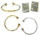 Buy MAGNETIC GOLD OR SILVER BANGLE BRACELETS- CLOSEOUT $ 1.50 EABulk Price