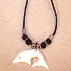 Buy BONE DOLPHIN ROPE NECKLACE (Sold by the dozen) CLOSEOUT NOW ONLY $1 EACHBulk Price