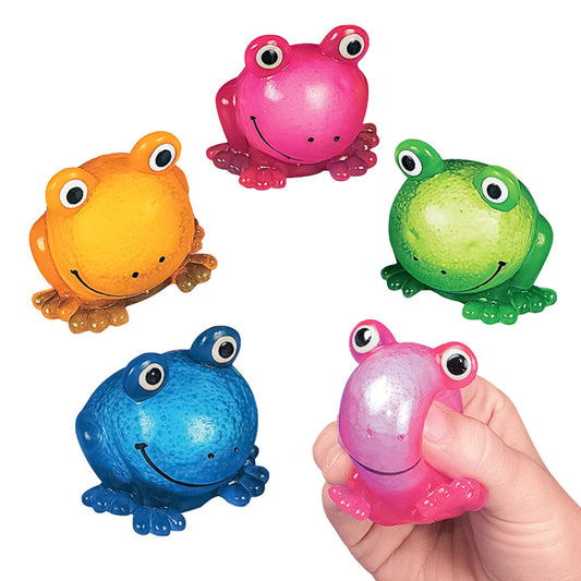 Wholesale Squishy Sticky Frog Kids Toys- Assorted