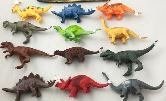 Buy PLAY PREHISTORIC 7 INCH DINOSUARS ( sold by the PACK OF 6 ASST dinosaursBulk Price