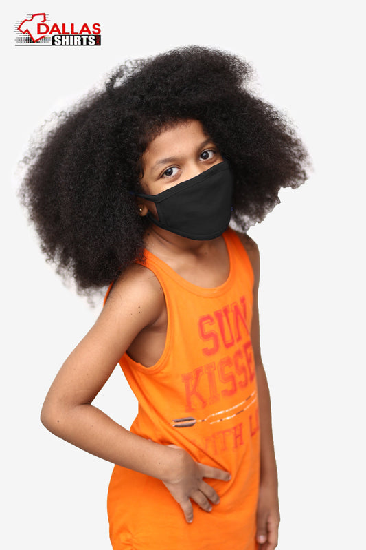 Buy Kids Black Face Cover