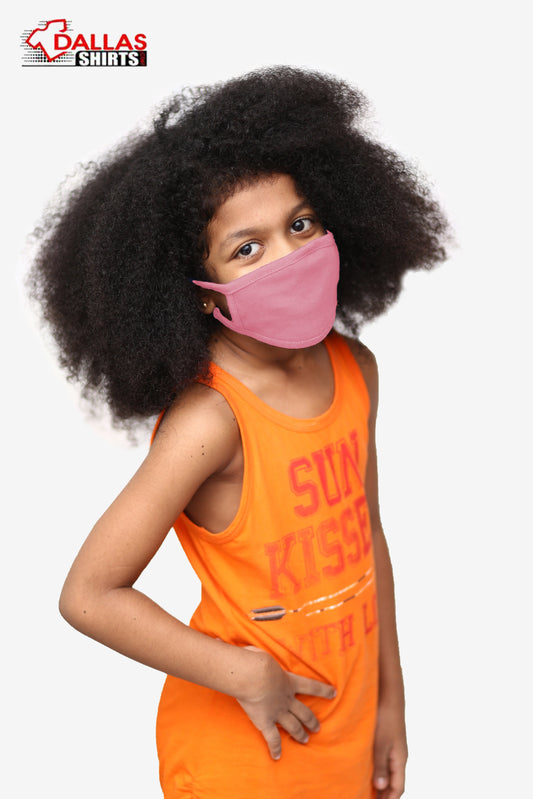 Buy Kids Pink Face Cover