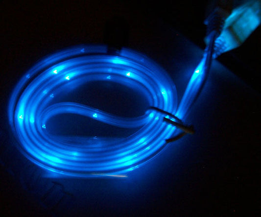 Buy LIGHT UP LED ANDROID MINI USB CELL PHONE CABLE CLOSEOUT $ 2.95 EA Bulk Price