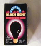 Buy BLACK LIGHT BULBS 75 watts glowing blacklightBulk Price