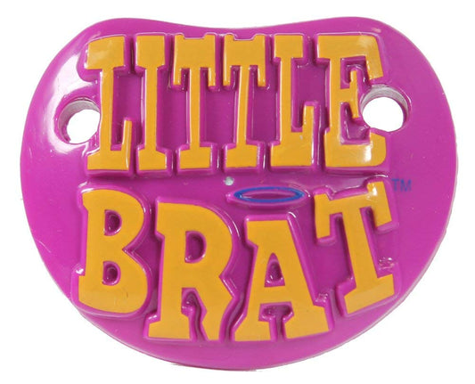 Buy LITTLE BRAT TODDLER novelty PACIFIER ( sold bythe piece *- CLOSEOUT NOW $1.50 EABulk Price