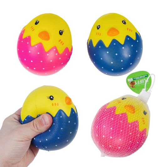 Squishy Chick In Egg Kids Toys In Bulk- Assorted