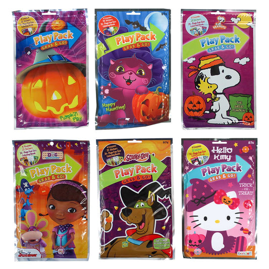 Halloween Grab and Go Play Pack In Bulk- Assorted