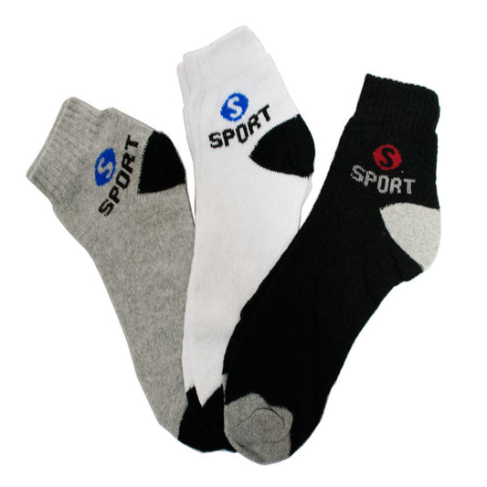 Cotton Sports Socks For Men's Bulk