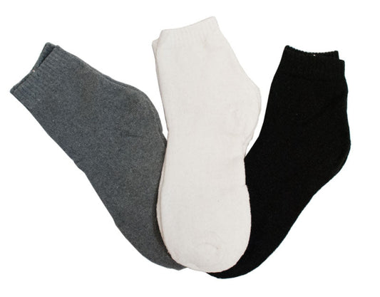 Solid Ankle Socks For Men's Wholesale