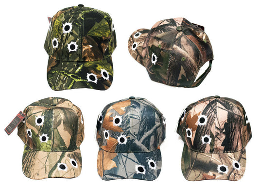 Bulk Buy "Bullet" Camouflage Casual Baseball Caps