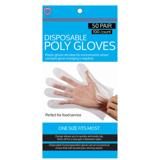 100 Pack Disposable Gloves MOQ-24Pcs, 1.89$/Pc