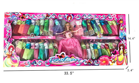 36 PC Princess Doll Closet Play Set Wholesale