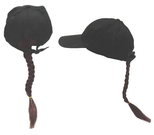 Wholesale BROWN BRAID BASEBALL HAT (Sold by the piece)