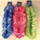 Buy LARGE FLUFFLY FLOWER HAWAIIAN LEI'S (Sold by the dozen) -* CLOSEOUT NOW ONLY 75 CENT EABulk Price