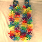 Buy MULTI SOLID COLOR FLOWER HAWAIIAN LEI'S (Sold by the dozen) -* CLOSEOUT NOW ONLY 50 CENTS EABulk Price