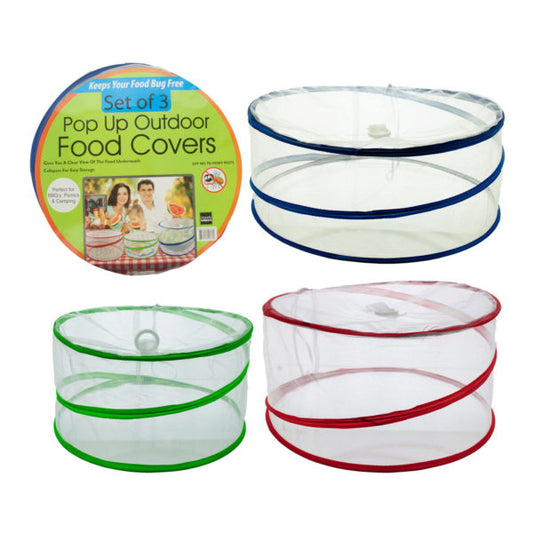 Pop-Up Outdoor Food Protector Covers