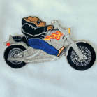 Buy MOTORCYCLE HOG RIDER 4 INCH PATCH -* CLOSEOUT NOW AS LOW AS 75 CENTS EABulk Price