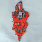 Wholesale DEVIL SWORD 4 INCH PATCH (Sold by the piece or dozen ) -* CLOSEOUT NOW AS LOW AS 75 CENTS EA