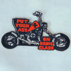 Wholesale PUT YOUR ASS ON SOME CLASS 4 IN PATCH (Sold by the piece or dozen ) CLOSEOUT AS LOW AS 75 CENTS EA