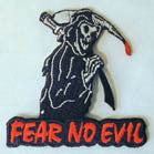Buy FEAR NO EVIL 4 inch PATCH -* CLOSEOUT AS LOW AS .75 CENTS EABulk Price