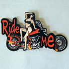 Buy RIDE ME MOTORCYCLE GIR 4 INCH PATCH -* CLOSEOUT AS LOW AS .75 CENTS EABulk Price