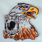 Buy EAGLE POW MIA 4 INCH PATCH ( Sold by the piece or dozen *- CLOSEOUT AS LOW AS 75 CENTS EABulk Price