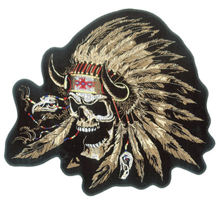 Wholesale SKULL BONNETT 5 INCH PATCH (Sold by the piece)