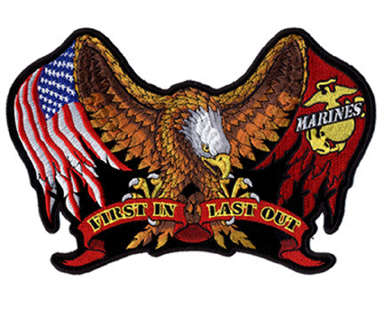 Wholesale USA MARINES EAGLE PATCH (Sold by the piece)