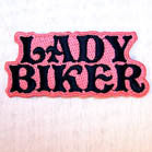 Buy LADY BIKER 4 INCH PATCH -* CLOSEOUT AS LOW AS 50 CENTS EABulk Price