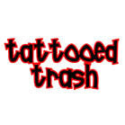 Wholesale TATTOOED TRASH 4 INCH PATCH (Sold by the piece or dozen ) CLOSEOUT AS LOW AS .75 CENTS EA