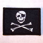 Buy PIRATE SKULL X BONES 3 INCH PATCH ( Sold by the piece or dozen *- CLOSEOUT AS LOW AS 75 CENTS EABulk Price