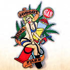 Buy NOBODY RIDES FREE 4 INCH PATCH - * CLOSEOUT NOW AS LOW AS 75 CENTS EABulk Price