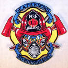 Wholesale FIRE WALKER 4 INCH PATCH ( Sold by the piece or dozen ) *- CLOSEOUT AS LOW AS 75 CENTS EA