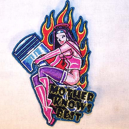 Wholesale MOTHER KNOWS BEST 4 INCH PATCH (Sold by the piece) CLOSEOUT AS LOW AS 75 CENTS EA
