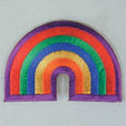 Buy RAINBOW 3 INCH PATCH CLOSEOUT NOW AS LOW AS 50 CENTS EABulk Price