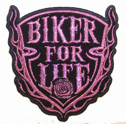 Wholesale BIKER FOR LIFE PATCH (Sold by the piece)