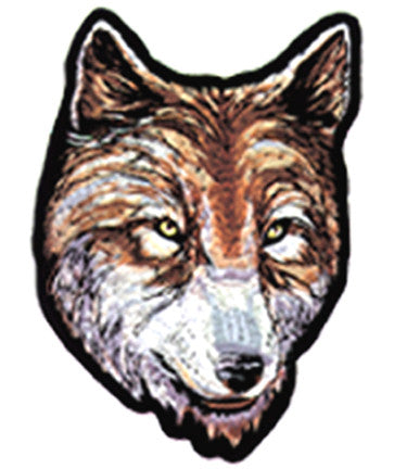Wholesale WOLF HEAD PATCH (Sold by the piece)